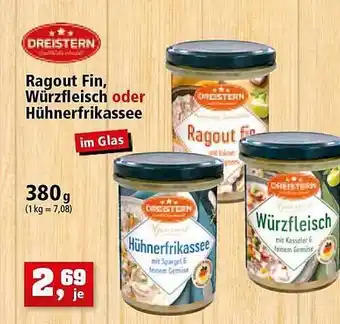 Thomas Philipps Dreistern ragout fin, würzfleisch oder hühnerfrikassee Angebot