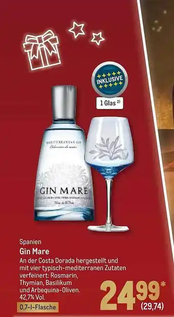 METRO Spanien gin mare Angebot