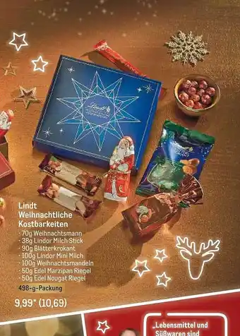 METRO Lindt weihnachtliche kostbarkeiten Angebot