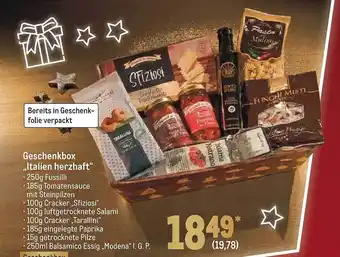 METRO Geschenkbox „italien herzhaft“ Angebot