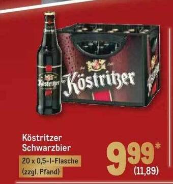 METRO Köstritzer schwarzbier Angebot