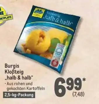 METRO Burgis kloßteig „halb & halb“ Angebot