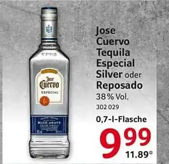 Selgros Jose cuervo tequila especial silver oder reposado Angebot