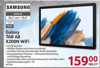 Selgros Samsung galaxy tab a8 x200n wifi Angebot