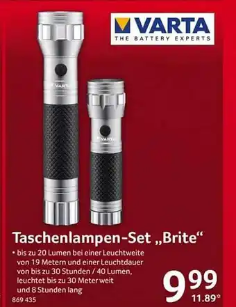 Selgros Varta taschenlampen-set „brite“ Angebot