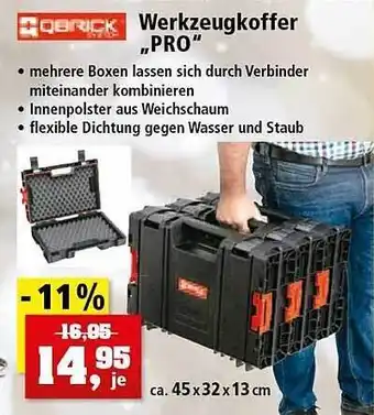 Thomas Philipps Werkzeugkoffer „pro“ Angebot