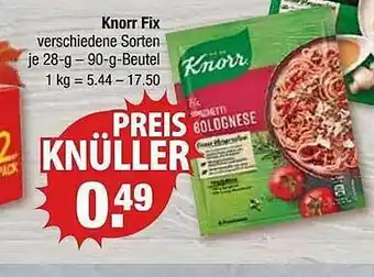 V Markt Knorr fix Angebot