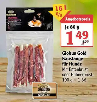 Globus Globus Gold Kaustange für Hunde 80g Angebot