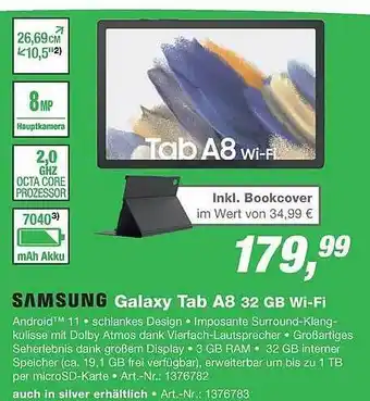 EP Samsung galaxy tab a8 32gb wifi Angebot