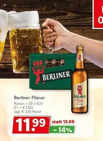 Getränkeland Berliner pilsner Angebot