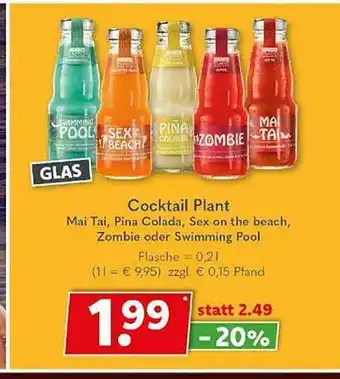 Getränkeland Cocktail plant Angebot