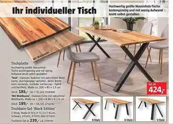 Bauhaus Tischplatte Angebot