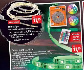 Bauhaus Led-stripe oder tween light led-band Angebot