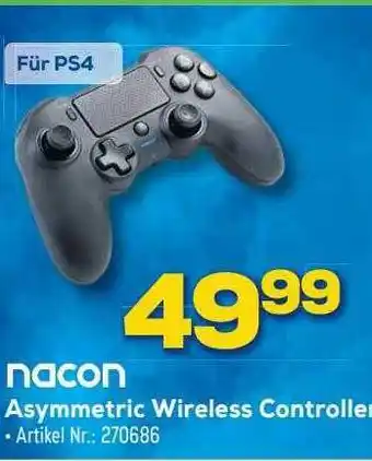 Euronics Berlet Nacon asymmetric wireless controller Angebot