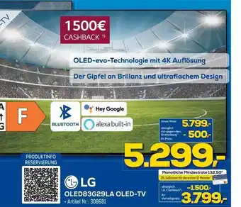 Euronics Berlet Lg oled83g29la oled-tv Angebot