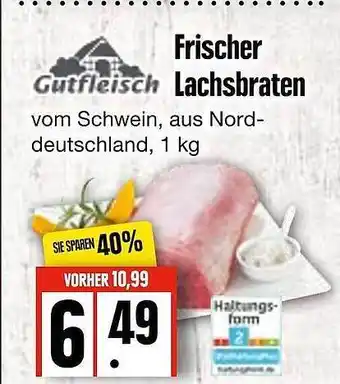 Edeka Gutleisch frischer lachsbraten Angebot