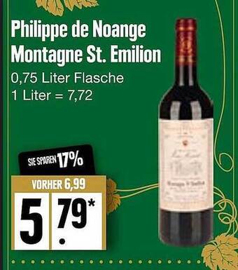 Edeka Philippe de noange montagne st. emilion Angebot