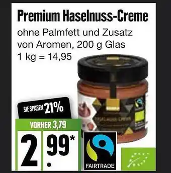 Edeka Premium haselnuss-creme Angebot