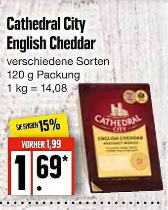 Edeka Cathedral city english cheddar Angebot