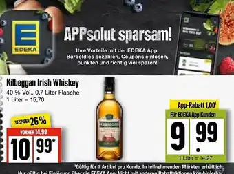 Edeka Frischemarkt Kilbeggan irish whiskey Angebot