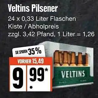 Edeka Frischemarkt Veltins pilsener Angebot