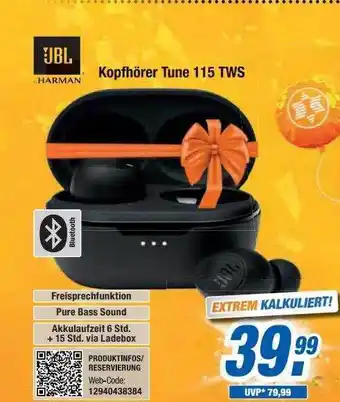 Expert Bening Jbl kopfhörer tune 115 tws Angebot