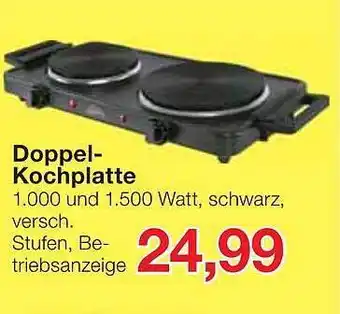 Jawoll Doppel-kochplatte Angebot