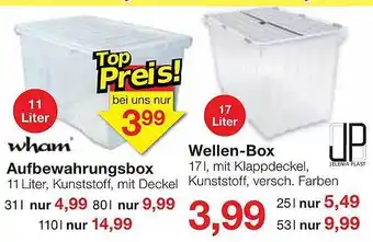 Jawoll Wham aufbewahrungsbox oder wellen-box Angebot