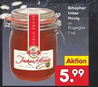 Netto Marken-Discount Bihophar imker honig Angebot