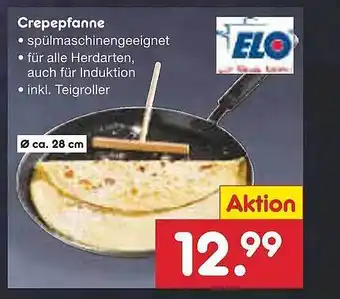 Netto Marken-Discount Elo crepepfanne Angebot