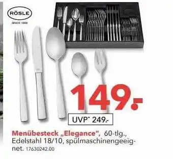 Schaffrath Rösle menübesteck „elegance“ Angebot