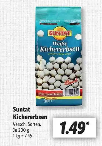 Lidl Suntat kichererbsen Angebot