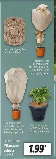 Lidl Florabest pflanzenschutz Angebot