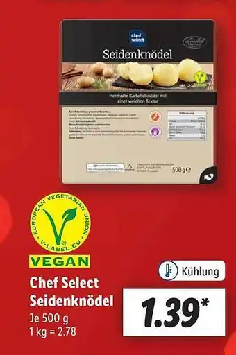 Lidl Chef select seidenknödel Angebot