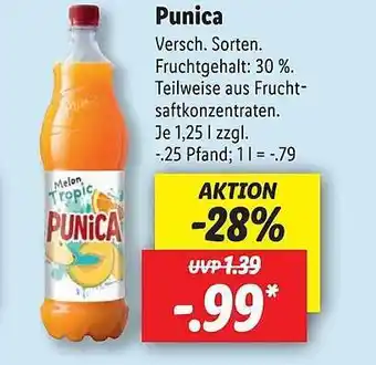 Lidl Punica Angebot