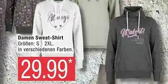 Marktkauf Damen sweat-shirt Angebot