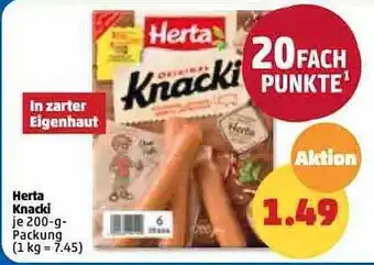 PENNY Herta knacki Angebot