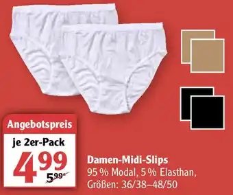 Globus Damen Midi Slips Angebot