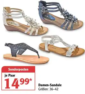 Globus Damen Sandale Angebot