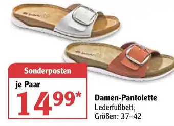 Globus Damen Pantolette Angebot