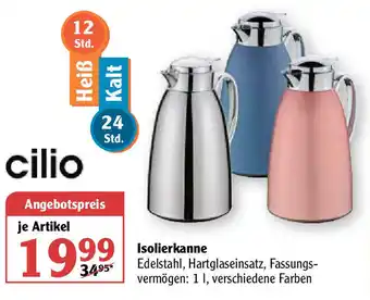 Globus Cilio Isolierkanne Angebot