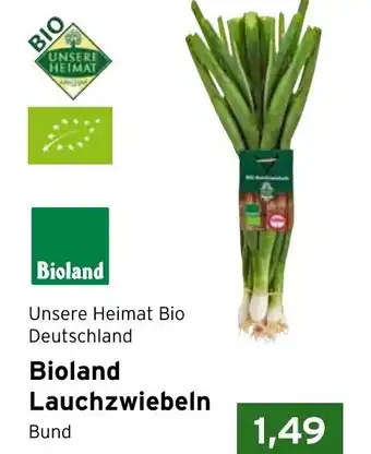 CAP Markt Bioland Lauchzwiebeln Angebot