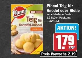 AEZ Pfanni Teig fur Knodel o. Klosse 12st Angebot