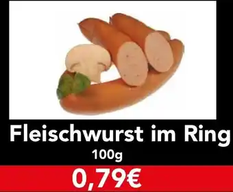 CAP Markt Fleischwurst im Ring 100g Angebot