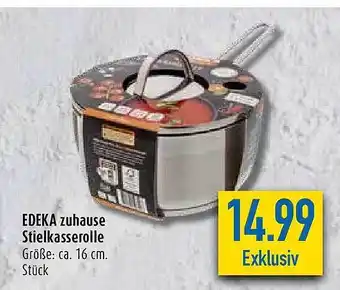 diska Edeka zuhause stielkasserolle Angebot