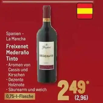 METRO Spanien - la mancha freixenet mederaño tinto Angebot