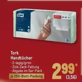 METRO Tork handtücher Angebot