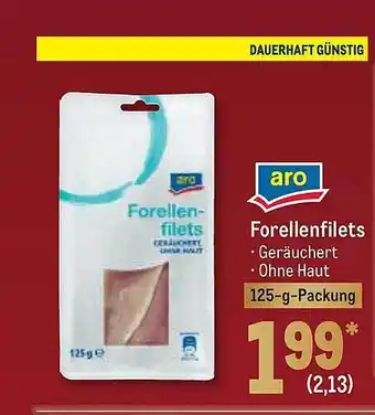 METRO Aro forellenfilets Angebot