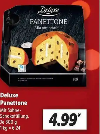 Lidl Deluxe panettone Angebot