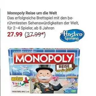 Globus Monopoly reise um die welt Angebot